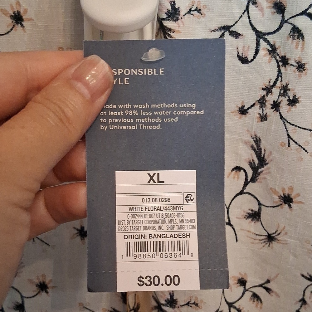 Universal Thread Floral Dress Size Xl - Picture 5 of 9